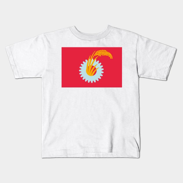 Japanese Communist Party (JCP) Kids T-Shirt by truthtopower